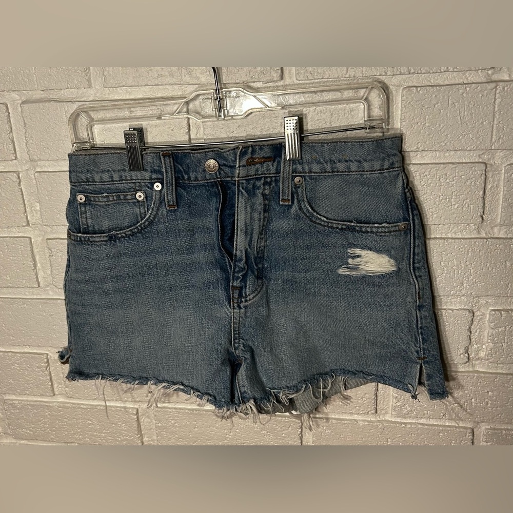 Madewell Jean Shorts Cutoff Distressed Size 26